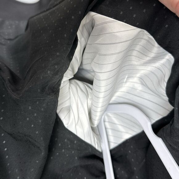 New Express Blazer Women's Size 10 Stretch Black Lined Jacket Open Front Career - Picture 7 of 9